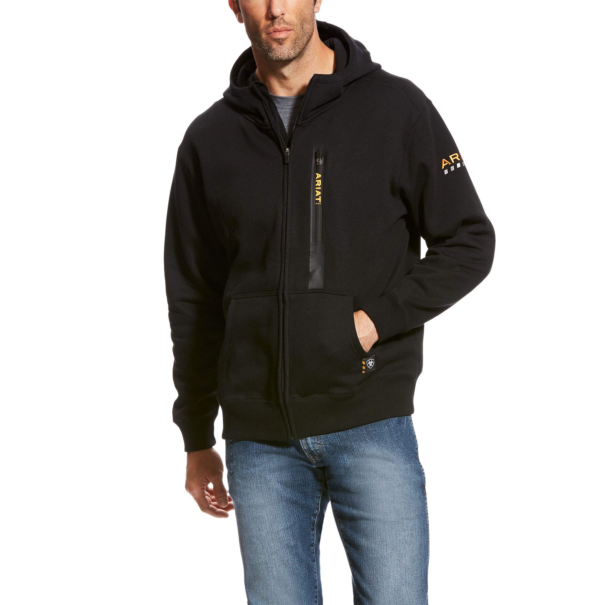 ARIATMen's Rebar Workman Full Zip Hoodie