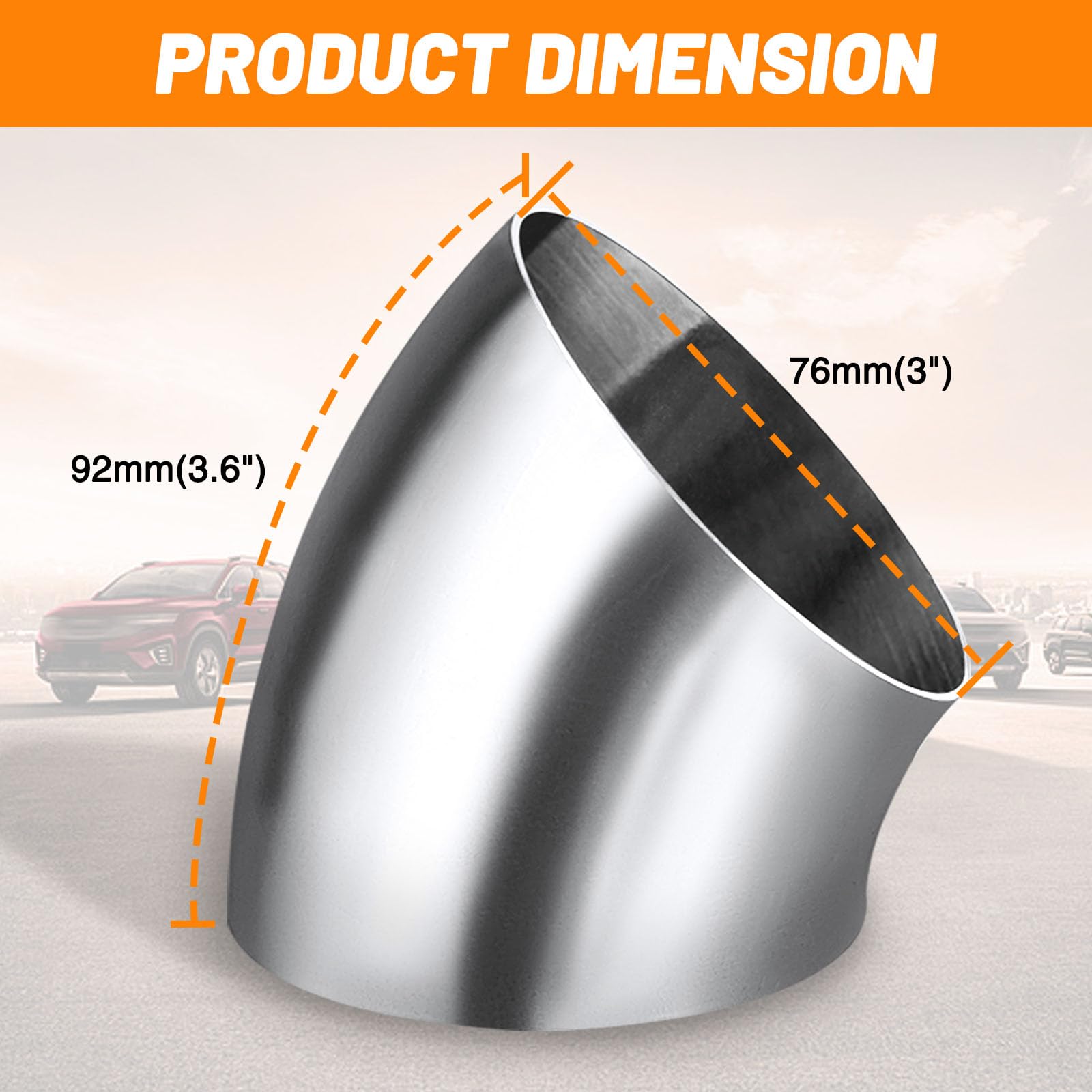Sitemapcdatahttpswuwkniqoocom3 Inch 45 Degree Exhaust Elbow