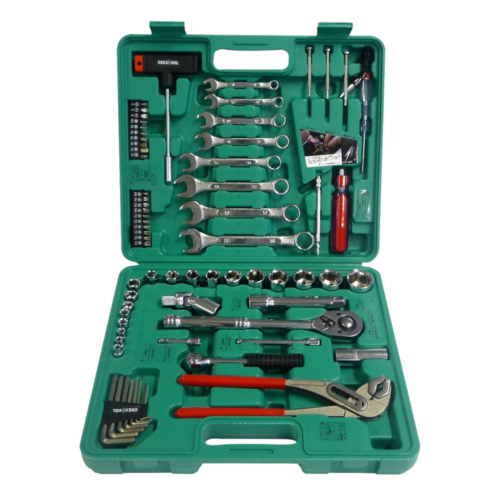 Amazon | GREAT TOOL メンテナンスキット 68pcs. GTMK-68 | 工具セット