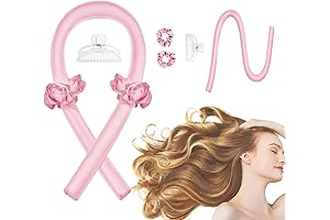 CORATED Heatless Curling Rod Headband: Effortless Waves Without Damage!