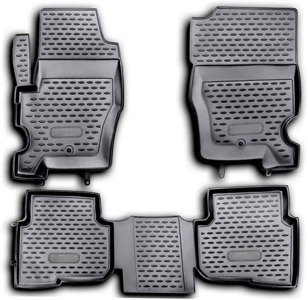 OMAC Floor Mats Fits Land Rover Discovery 20102014, Front
