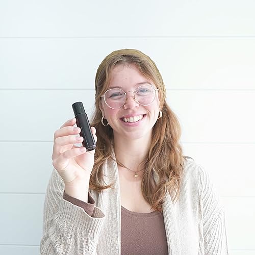 Miniatura 9 de Botellas de plástico ámbar (paquete de 12)  Botella de plástico ámbar de 1 onza con tapas de rosca utilizadas como botellas de champú reutilizables,