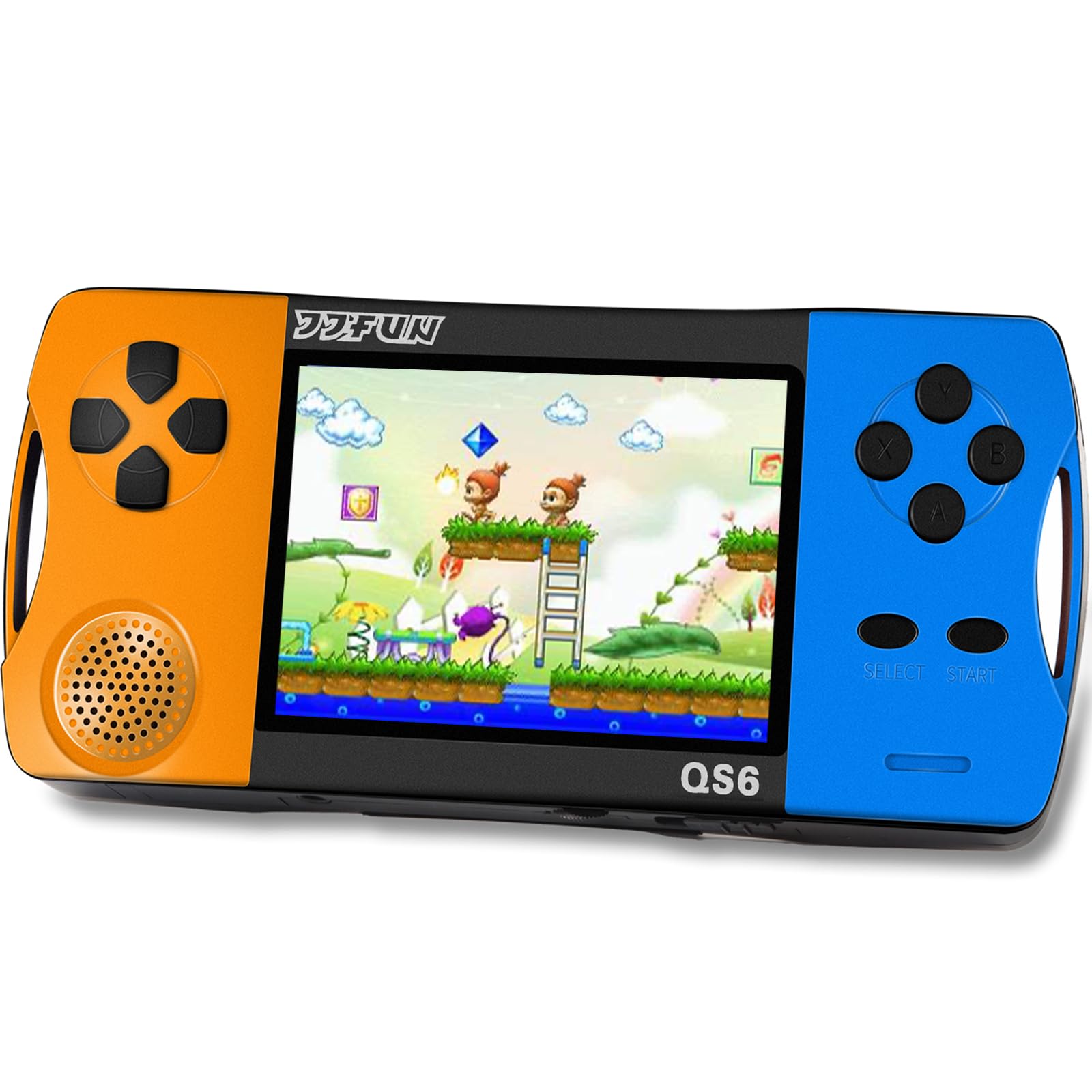 16 Bit Handheld Games for Kids with 3.5" IPS Large Screen Built-in 216 Retro Video Games Portable Gaming Player with Rechargeable Battery Mini Arcade