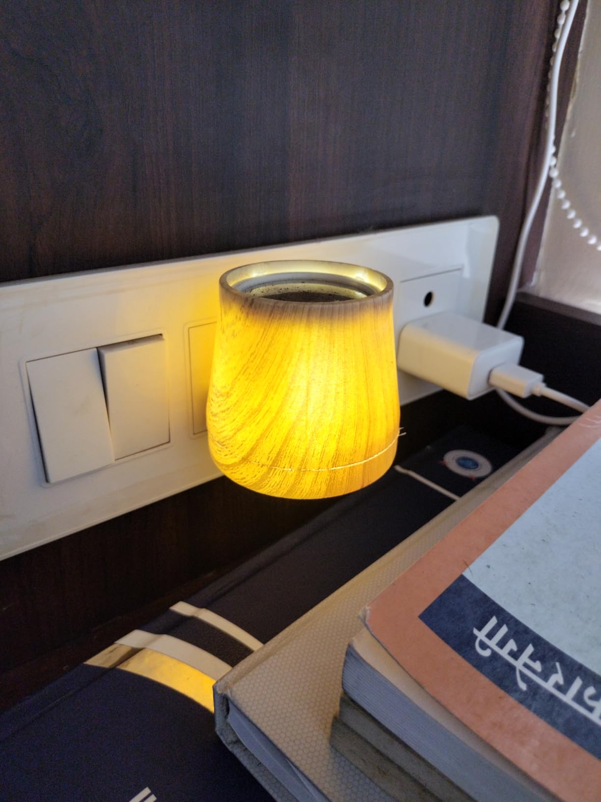 Kapoor Dani/Kapoordani/Wooden Pattern/Aroma Oil Burner/Perfume Diffuser ...