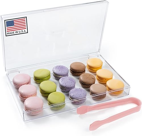 Contenedor de almacenamiento para galletas, galletas y galletas, hermético, mantiene los aperitivos frescos y organizados, apto para lavavajillas y