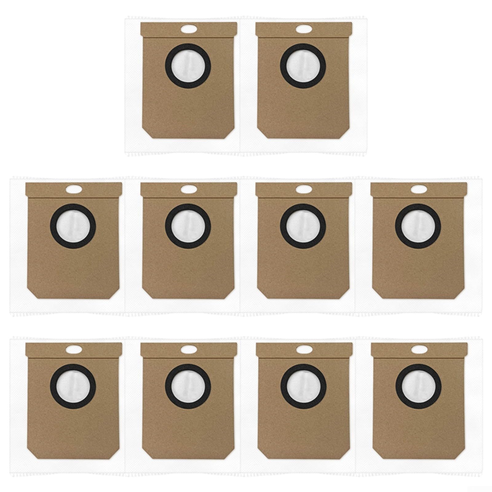 ZYNCUE Paquete de 4/10 Bolsas para Aspiradora para Cecotec, Conga 7490 Home, X-Treme, Genesis (Paquete de 10)