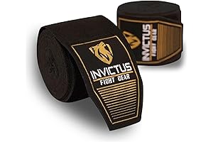Invictus Fight Gear Boxing Wrist Wraps for Men: 180-Inch Hand Wraps for...