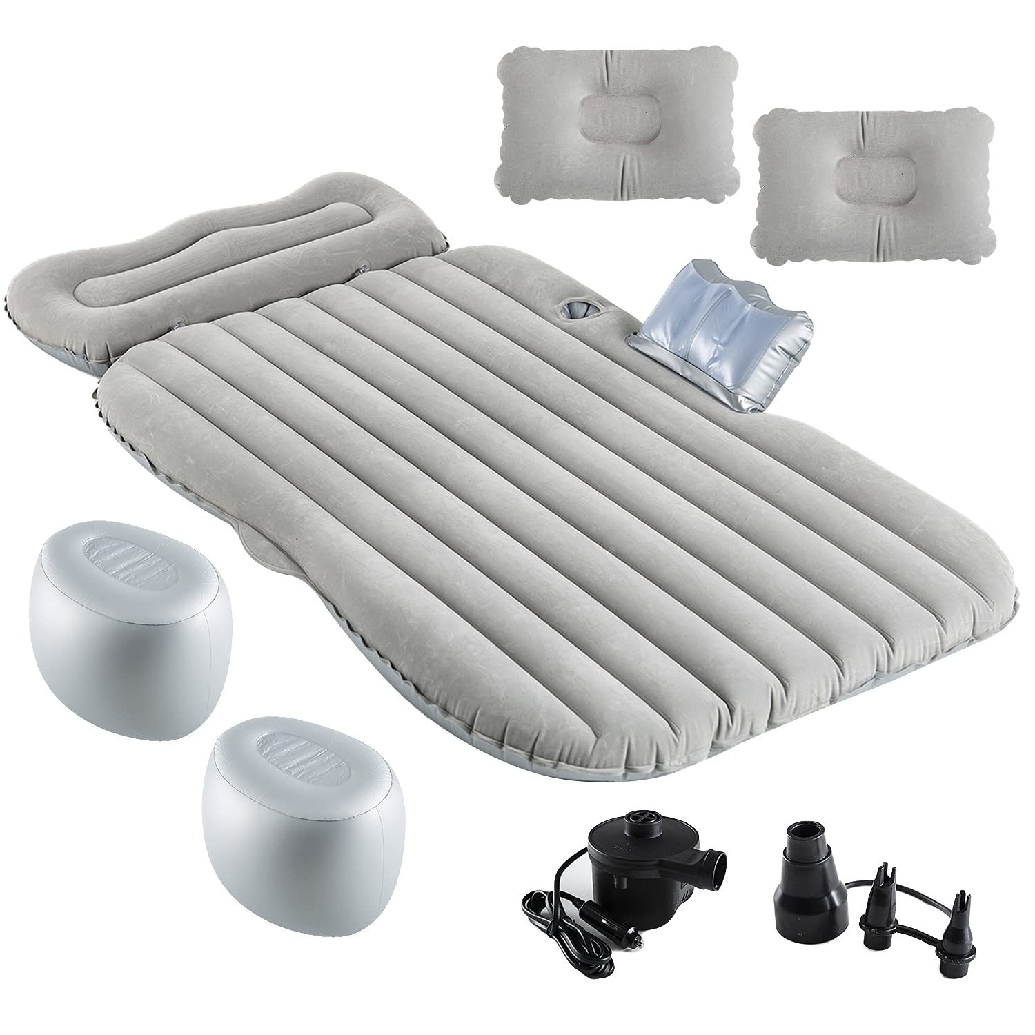 Buy Byomostor Inflatable Car Air Mattress Bed with Back Seat Pump Car