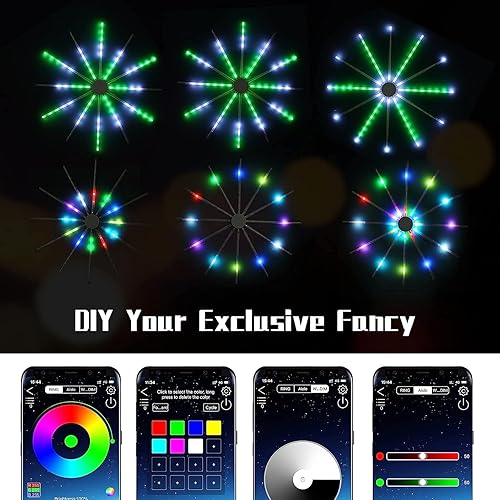 Miniatura 4 de Luz nocturna para decoración de pared, luces de Navidad personalizables con aplicación, luz LED inteligente, decoración de pared, bonito letrero de