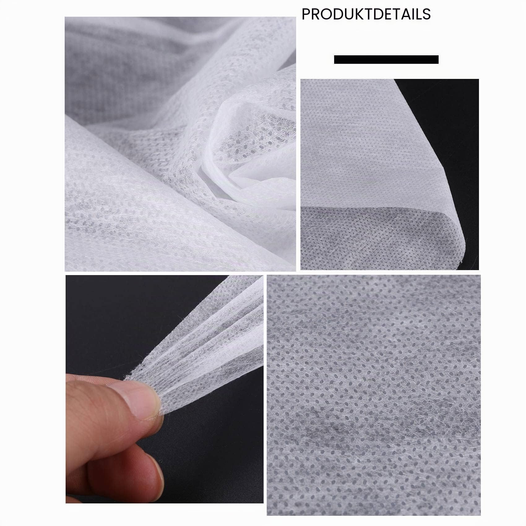 100 Stück Einweg Bettlaken, Non-Woven Einweg Bettwäsche Massageliege Bezug Auflage Einweg Spannlaken Bed Sheets für Schhnheit Salon SPA Tattoo Massage, Weißer Vliesstoff, 80 x 180 cm