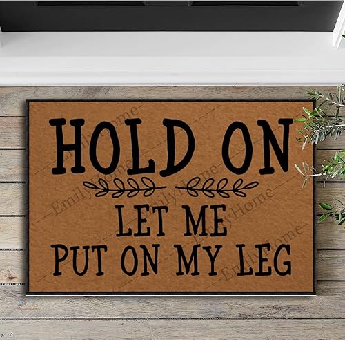 Miniatura 4 de ZUYOENCO Tapete para puerta delantera, tapete antideslizante para puerta delantera, 23.6 x 15.7 pulgadas (23.6 x 15.7 pulgadas)