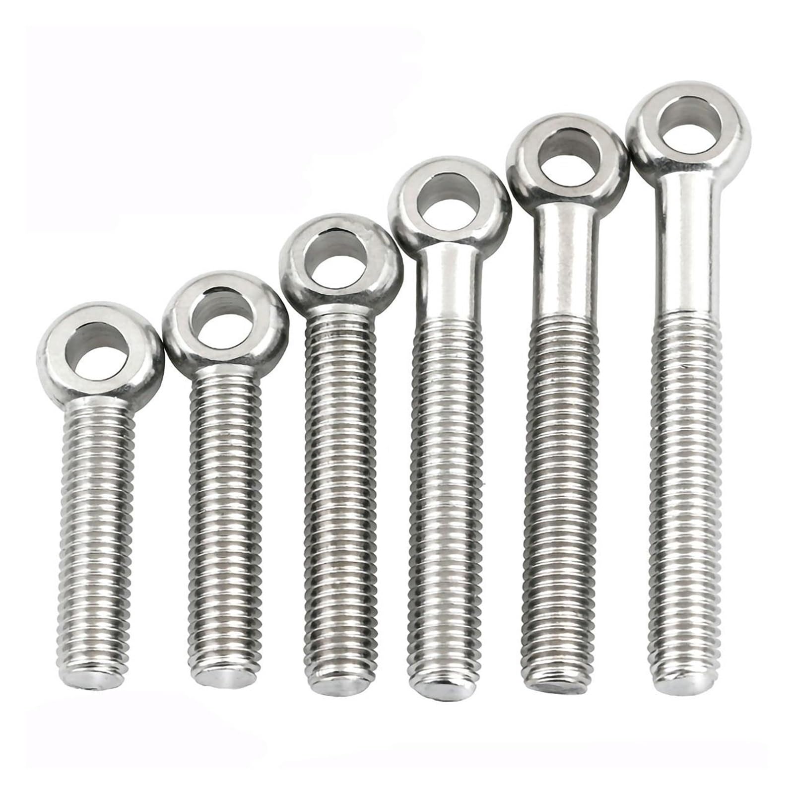 1 perno de agujero deslizante de ojo de pez de acero inoxidable M14 M16.