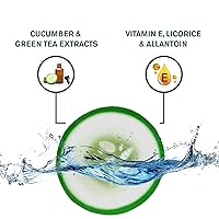 Vista 5 de Almohadillas de pepino para los ojos Fran Wilson, talla única , Un solo