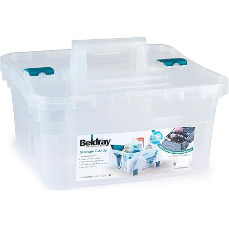 CCYKXA Panier Rangement Produit D'entretien, 6 Rangements Pliables Avec Poignee De Transport 79668288