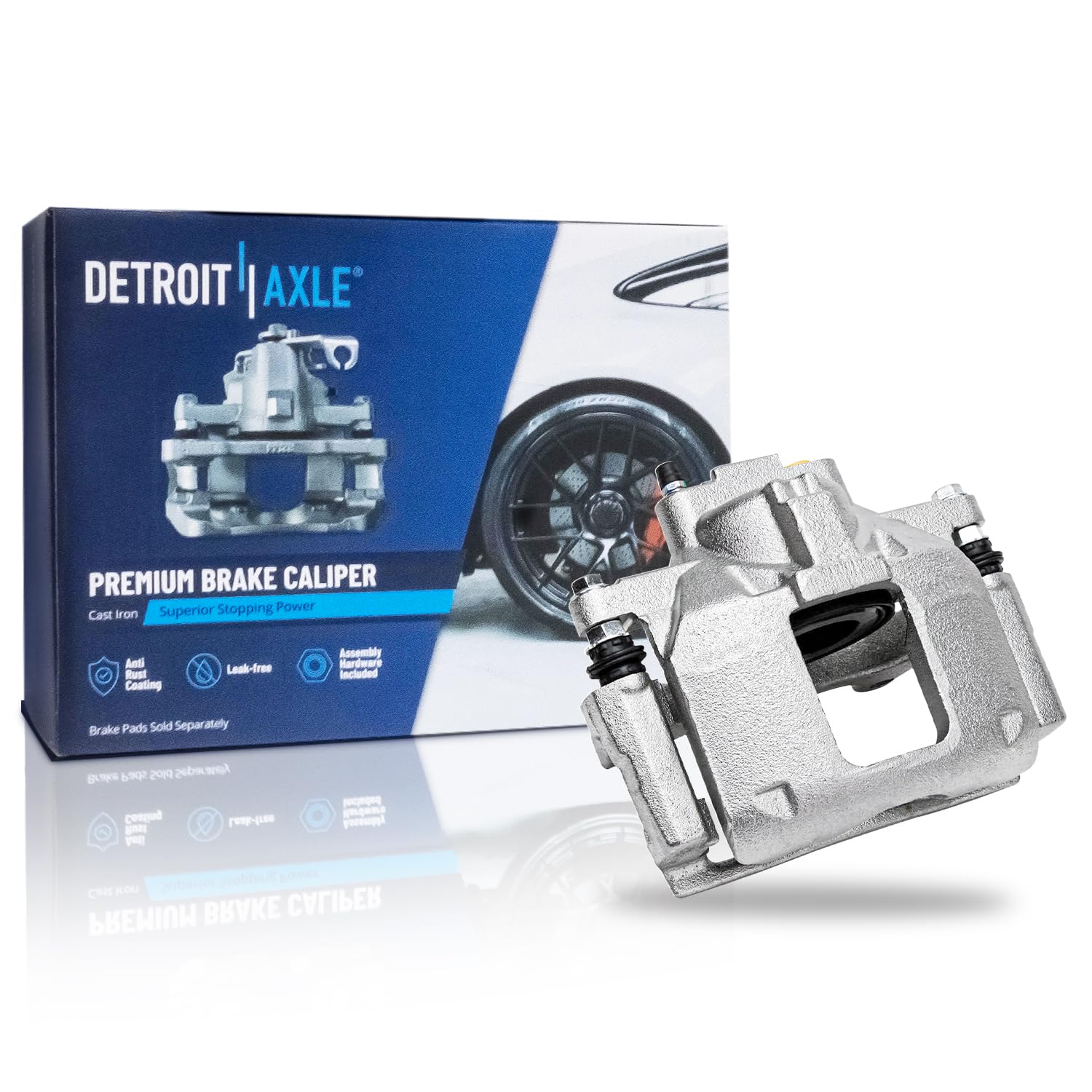 Detroit Axle - Front Right Brake Caliper for 2009-2012 Dodge Journey