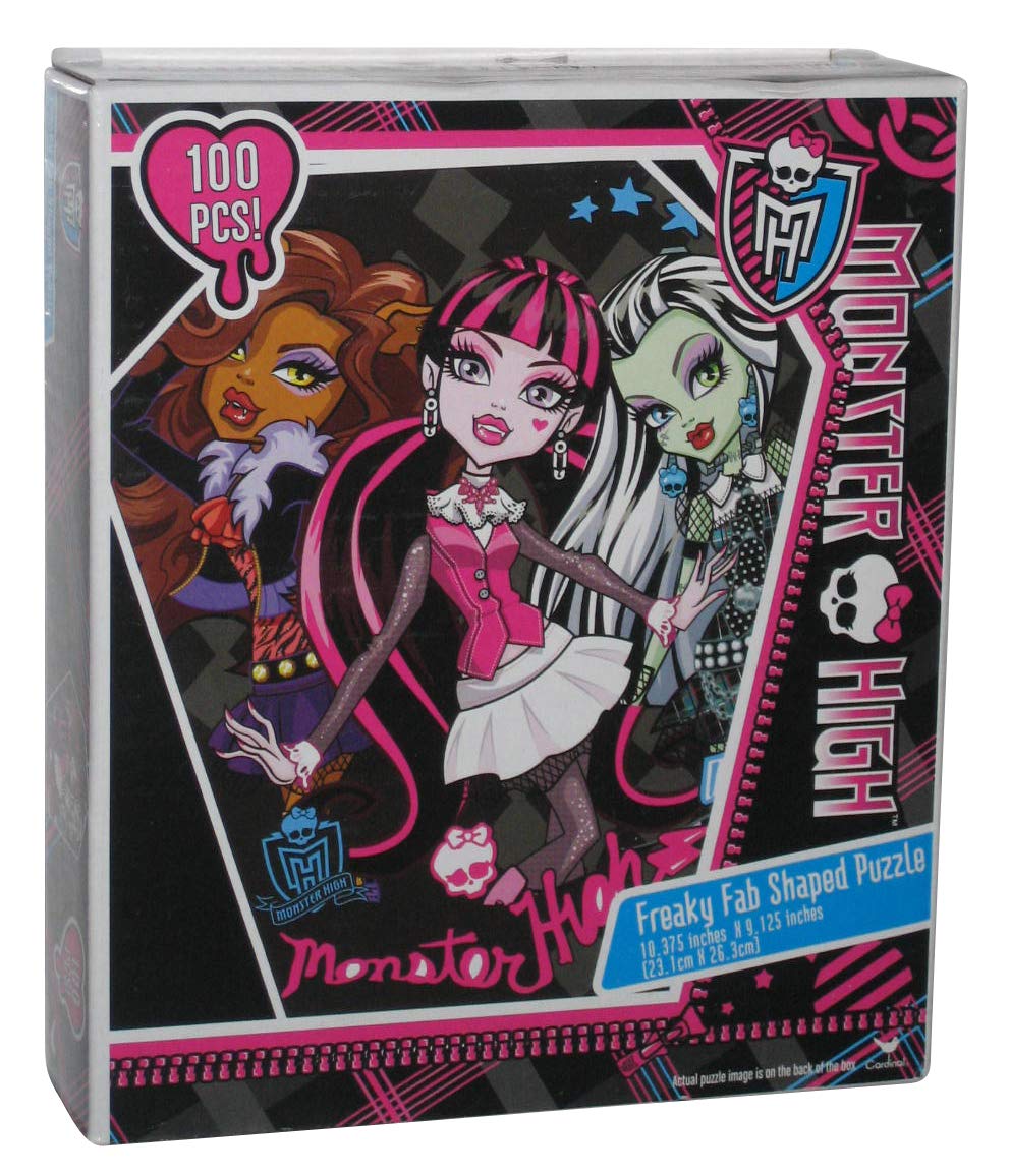 Kelli's Shop 100Pc Monster High Freaky Fab Puzzle