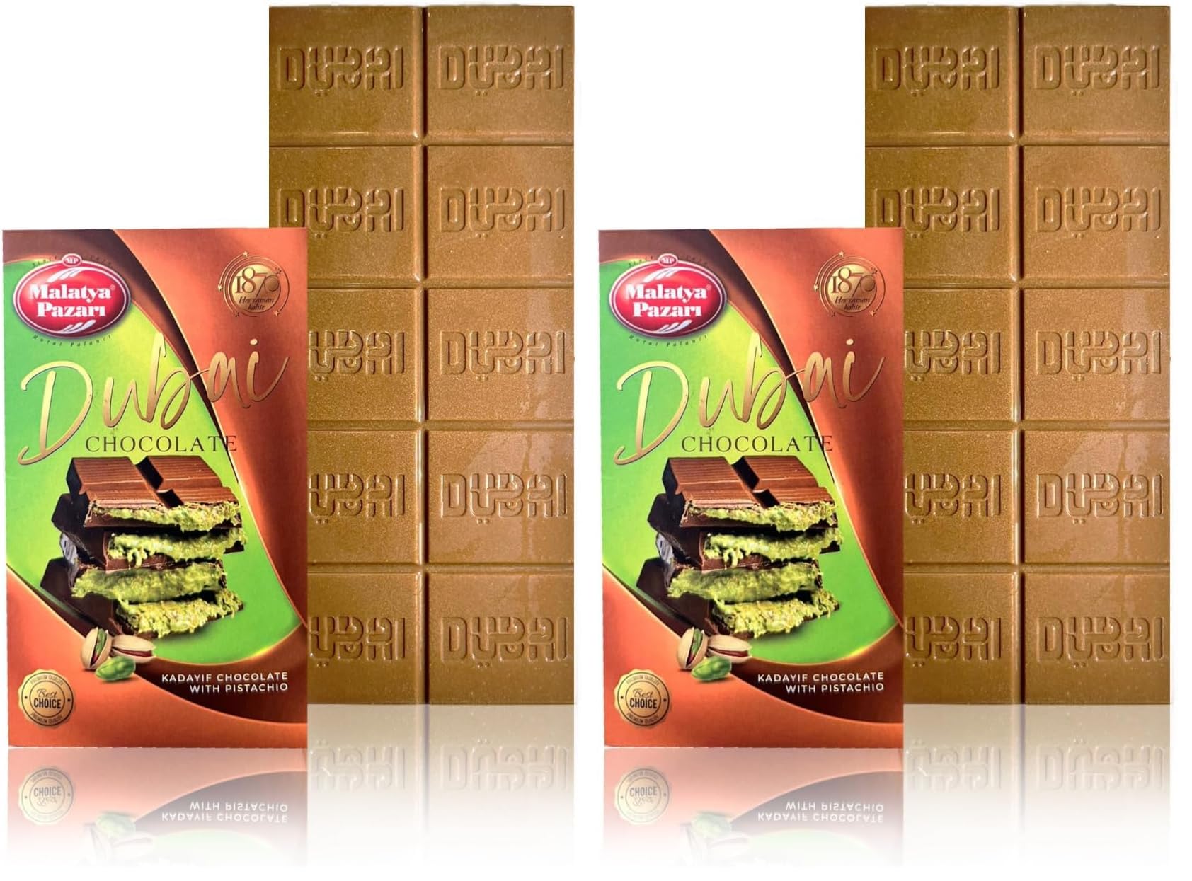 Malatya Pazarı Dubai Çikolata 180 Gr (2 paketi)