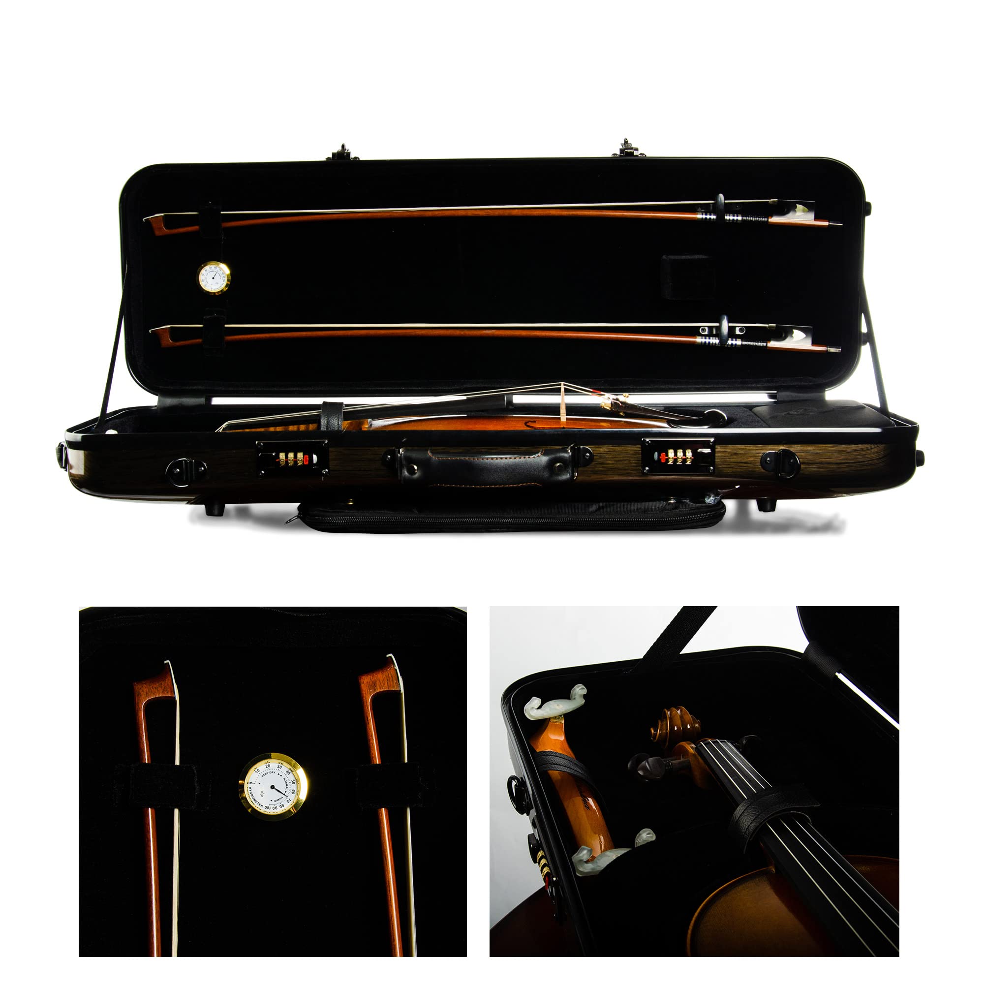 Amazon.com: Christina 4/4 Full Size Violin case High-Strength