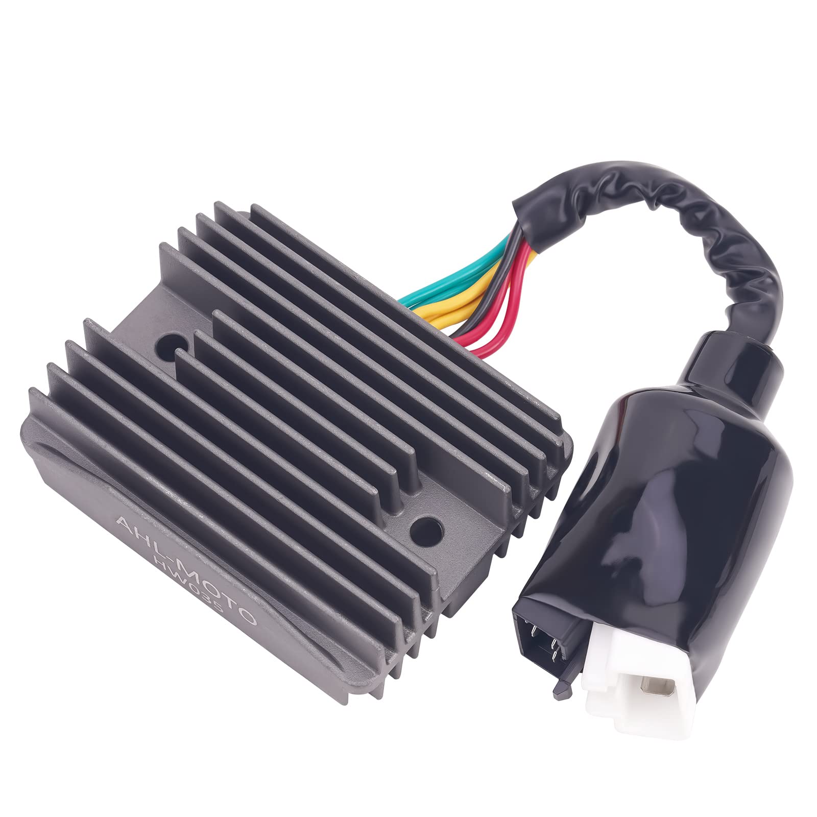 AHL Régulateur de redresseur de moto 31600-MAT-E01 31600-MCH-000 Compatible avec Honda VFR 800 A6/A7 Interceptor 2006-2007/Honda VFR 800 A6/A7/A8/A9 (ABS Model) Interceptor 2006-2009/RTV1000 2002-2006
