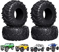 Vista 1 de HobbyPark Neumáticos de barro 2.2 para ruedas de barro 2.2 Beadlock para Traxxas TRX4 Axial SCX10 II III Redcat Gen8 Gen7 Everest 10 Rock Crawling