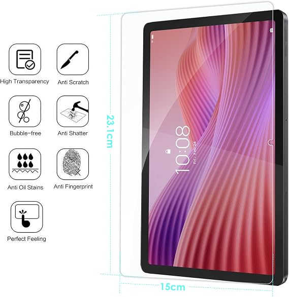 Bighan 2 Pack Screen Protector Compatible with Lenovo Tab 2025 10.1