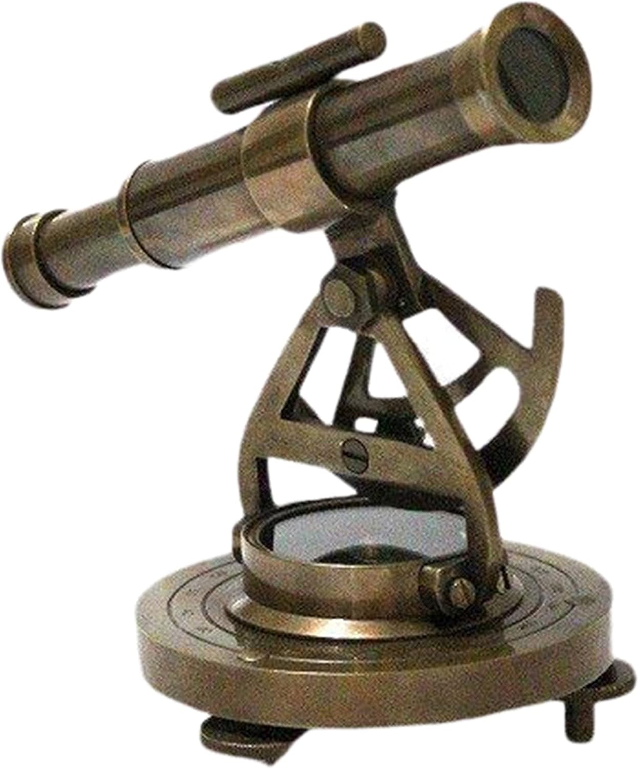 Antique Nautical Telescope Antique Brass Folding Marine Compass Nautical Telescope Collectibles Directional Telescope for Home Décor, Hiking, Camping & Traveling by Nexus Centre