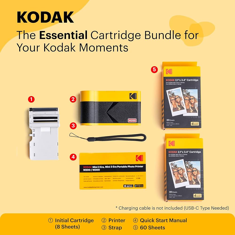 Amazon.co.jp: コダック KODAK Mini 2 ERA 4PASSポータブル