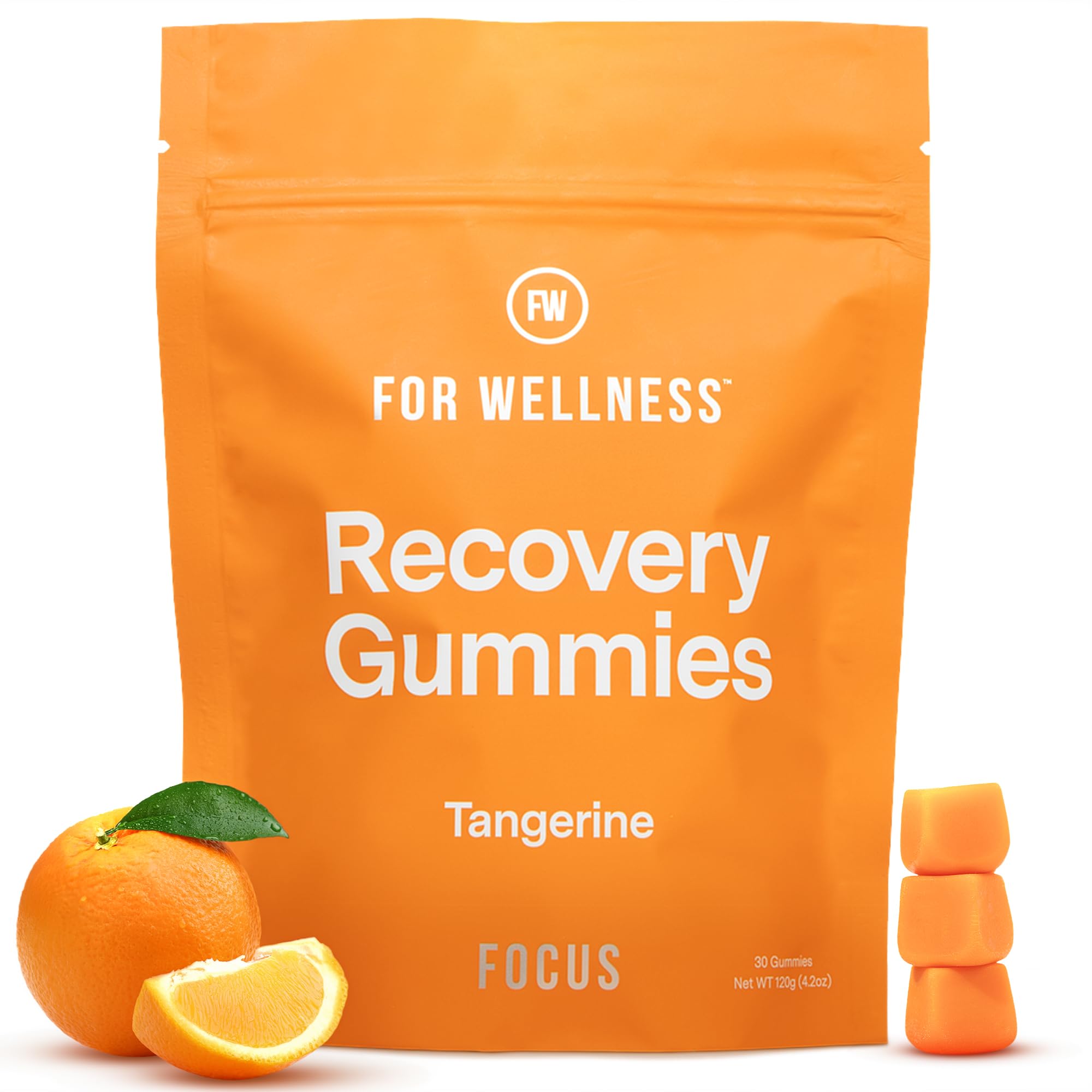 For Wellness - Suplemento para Visão em Gomas com Luteína, Zeaxantina, Cordyceps e Vitamina A - 30 gomas