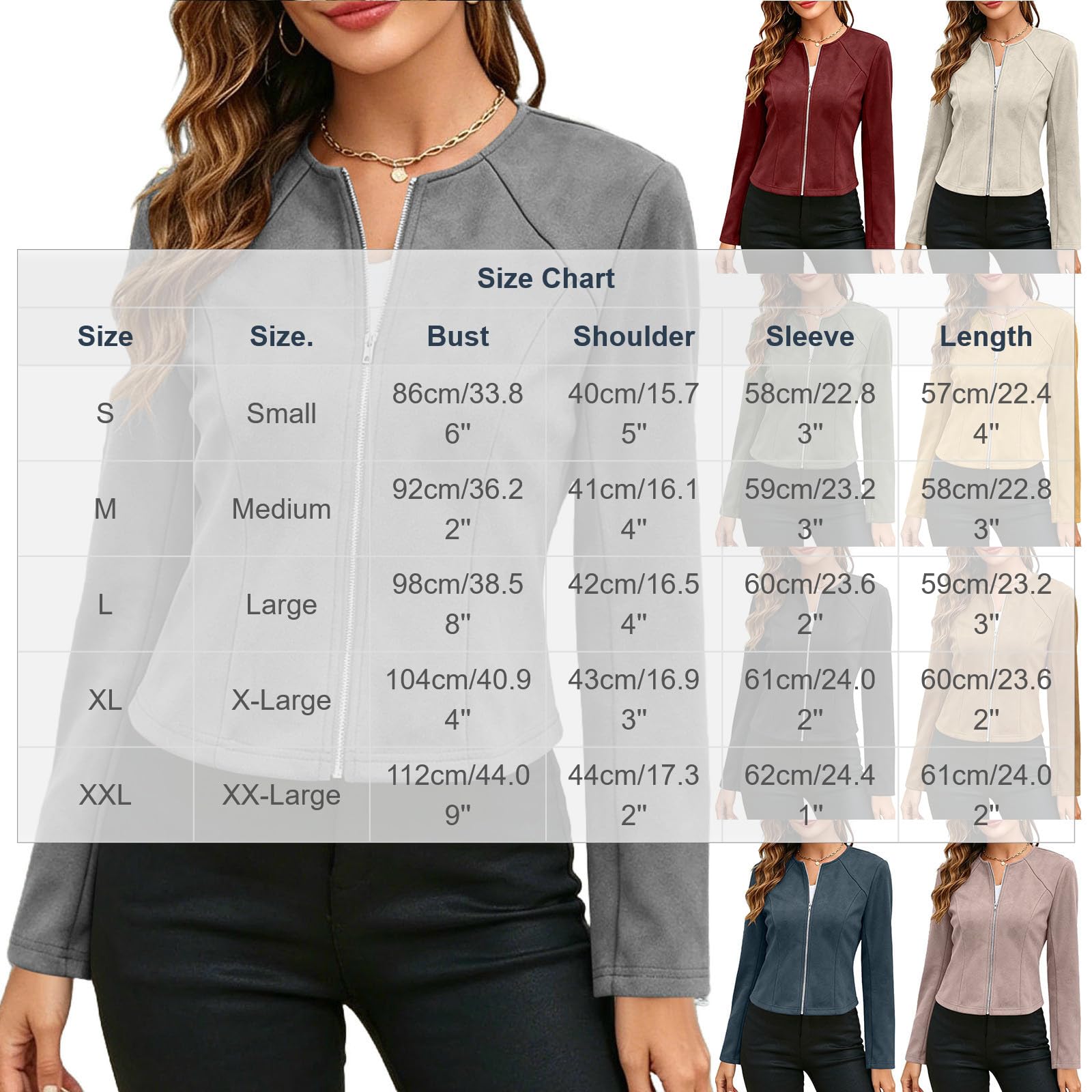 Bomberjacke Damen Wildlederjacke Kurz Reißverschluss Kurz Casual Pilotenjacke Blumenmuster Blouson Dünne Jacke Langarm Übergangsjacke College Jacken Mädchen für Herbst Übergangszeit