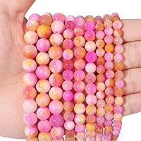 Vista 9 de 60 piezas de cuentas sueltas de malaquita de 6 mm para hacer joyas, cuentas naturales semipreciosas redondas y suaves para collares y pulseras