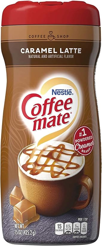 Nestle Coffee-Mate Coffee Creamer Caramel Latte 425.2g Pack of 2