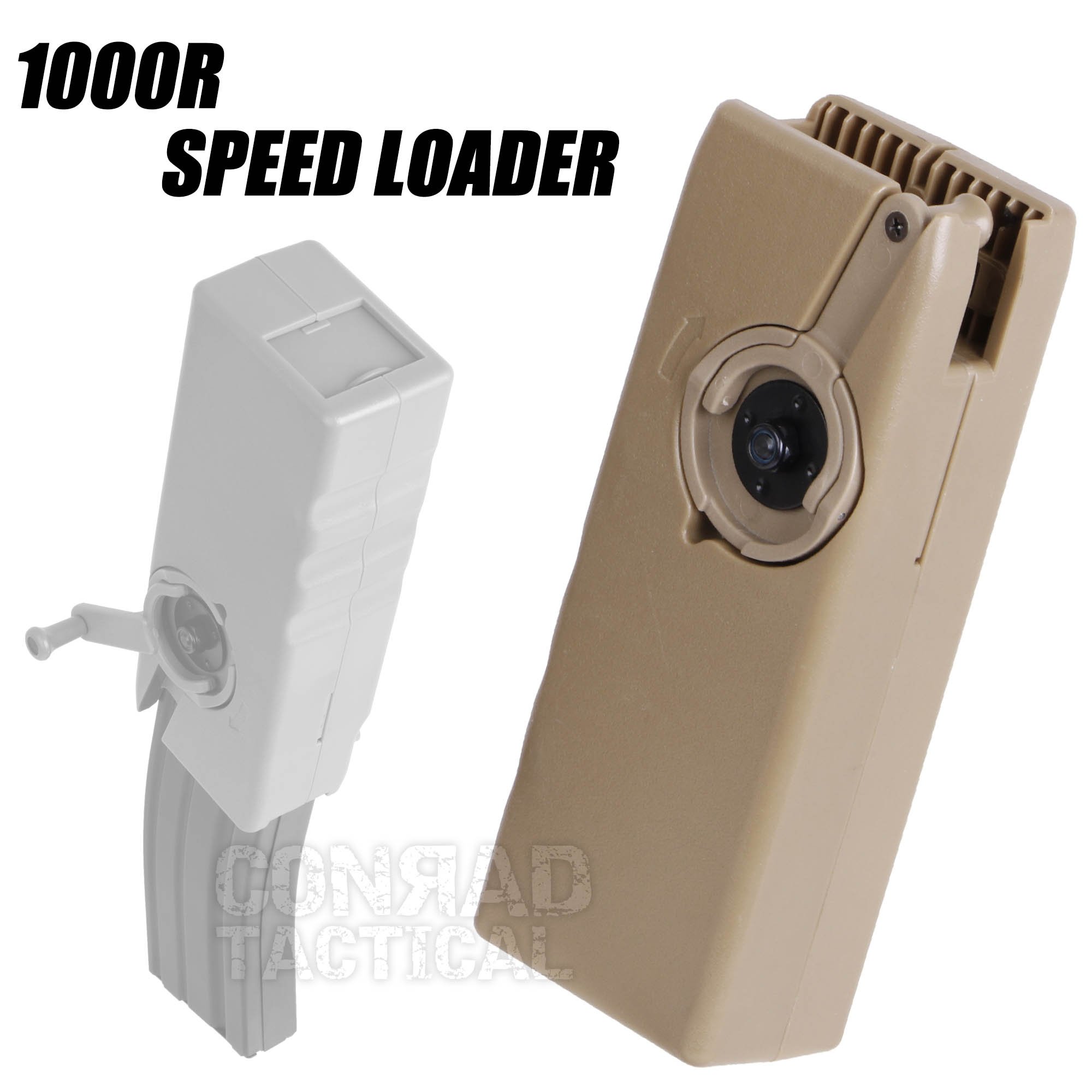 Amazon.co.jp: 1000R BB弾スピードローダー M4マガジン用 TAN