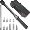 Torque Wrench 3/8 Bike Torque Wrench 5-60nm Torque Wrench Set 11ps with 250mm Extension bar