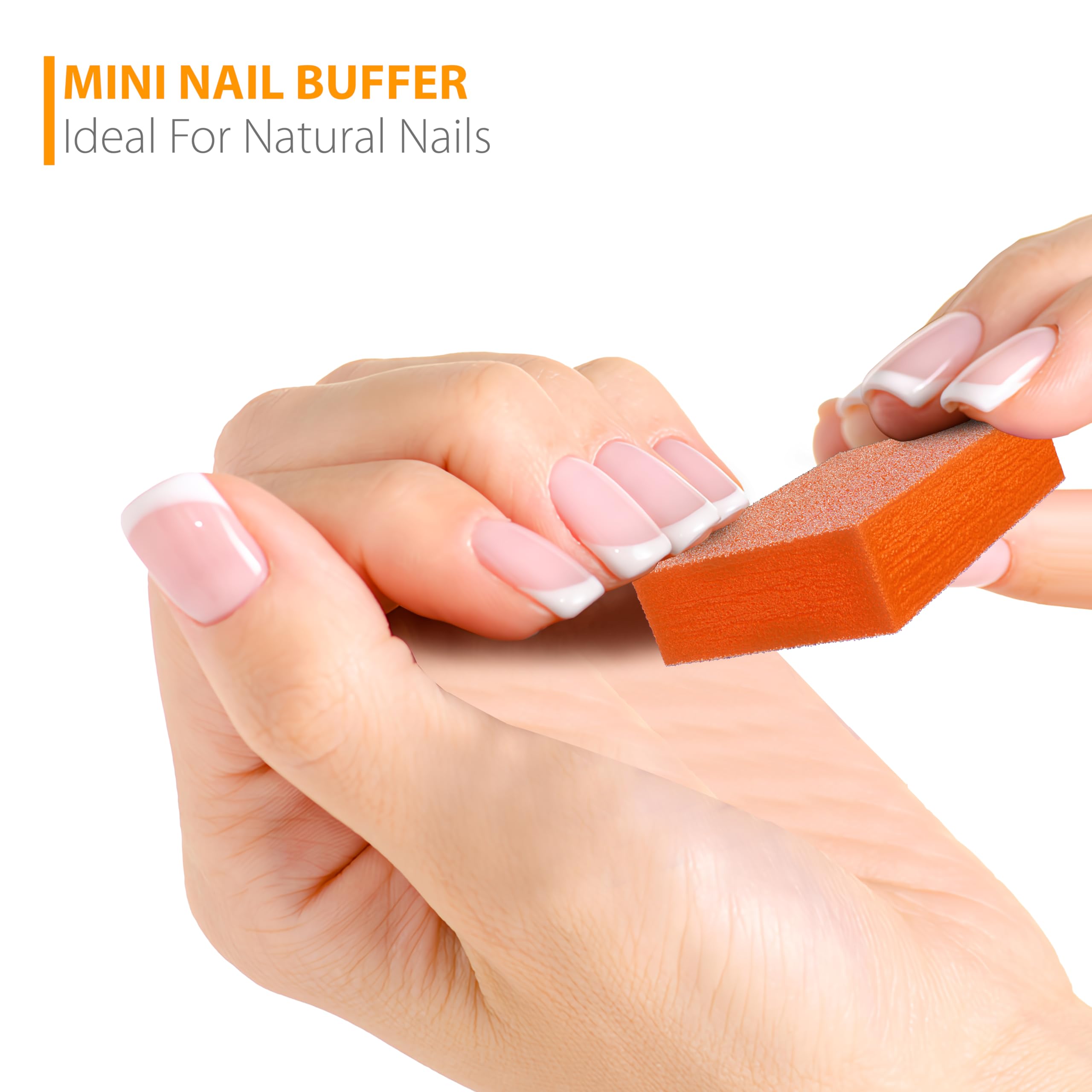 Amazon.com : Moray Mini Nail Buffer Blocks - 180/240 Grit