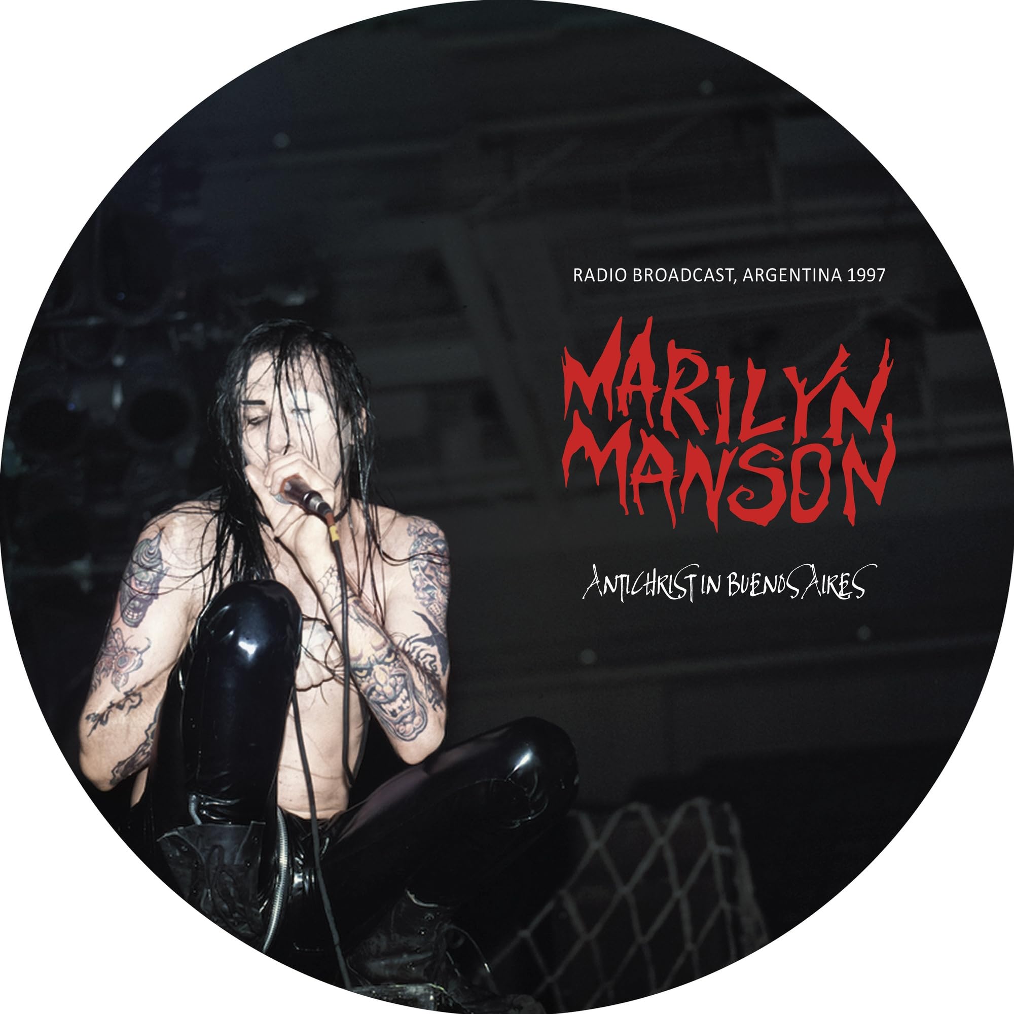 Marilyn Manson Antichrist In Buenos Aires Vinyl LP Picture Disc New Sealed