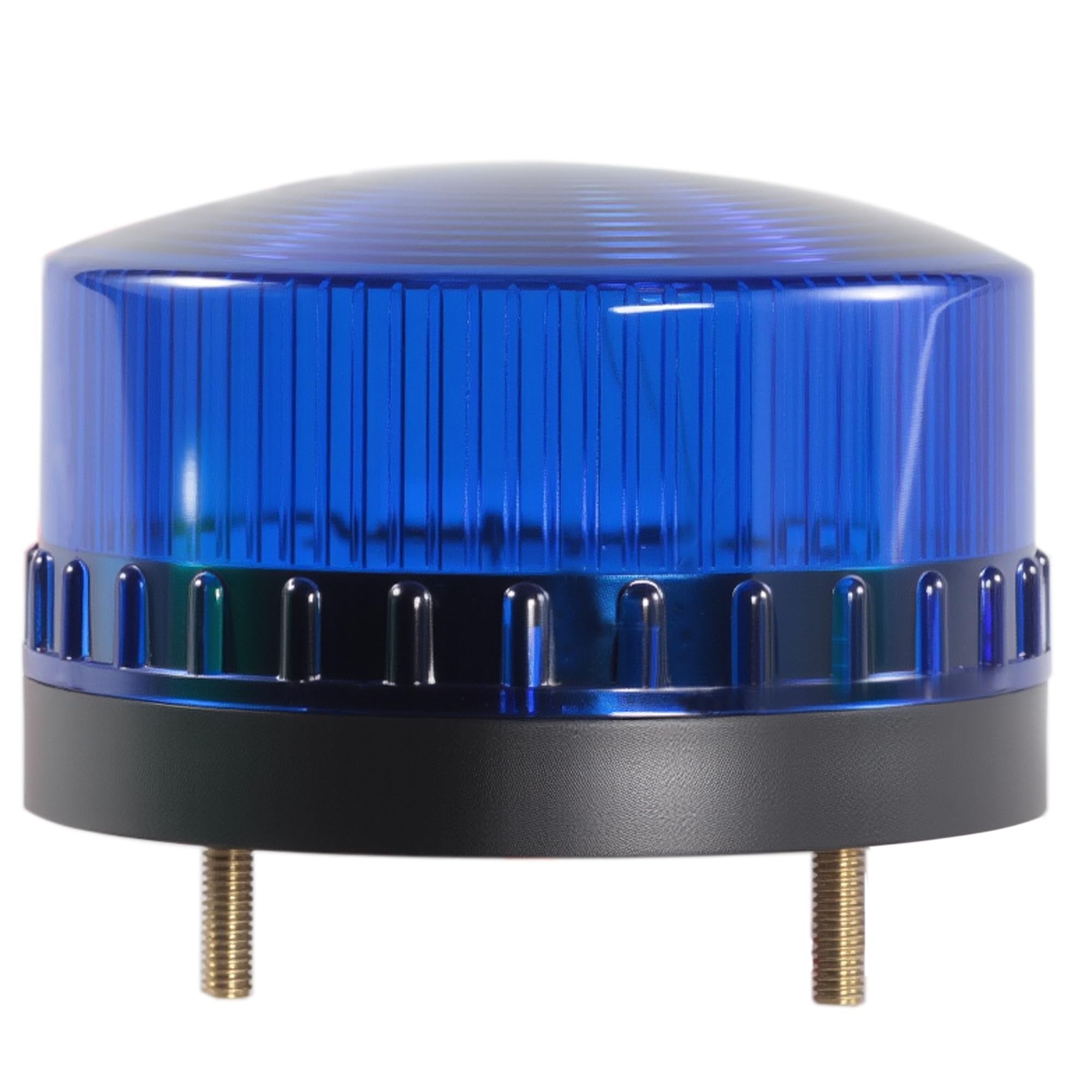 Rilfyzop Industrial Round Beeper Warning Light D-5061-J Blue AC 110V-120V 75dB Flashing