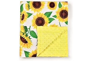 Boyoung Sunflower Baby Blanket