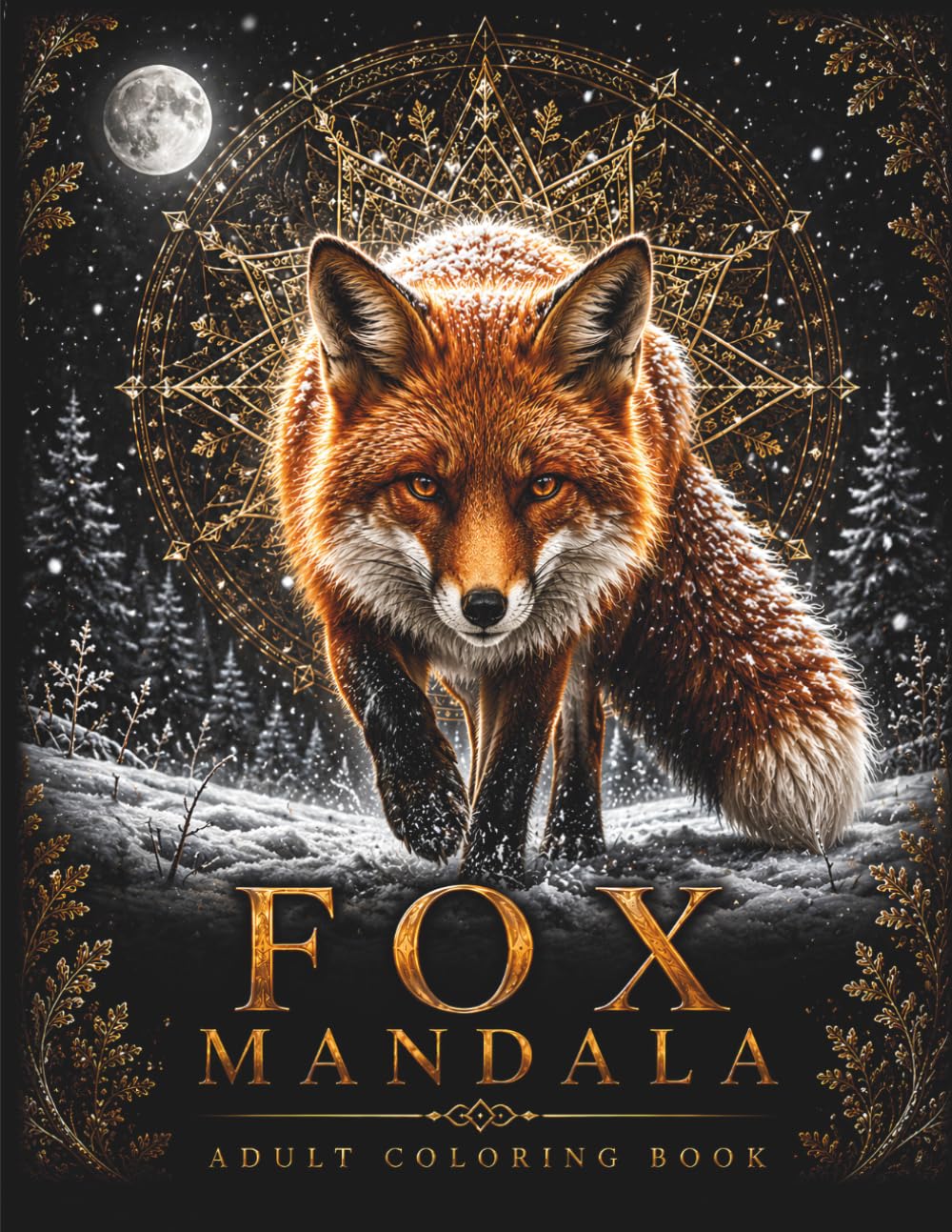 Fox Mandala Coloring Book: 30 Premium Fox Designs Featuring Sacred Geometry, Woodland Landscapes, Botanical Patterns & Intricate Mandalas for ... (StillHaven Animal Mandalas Collection)