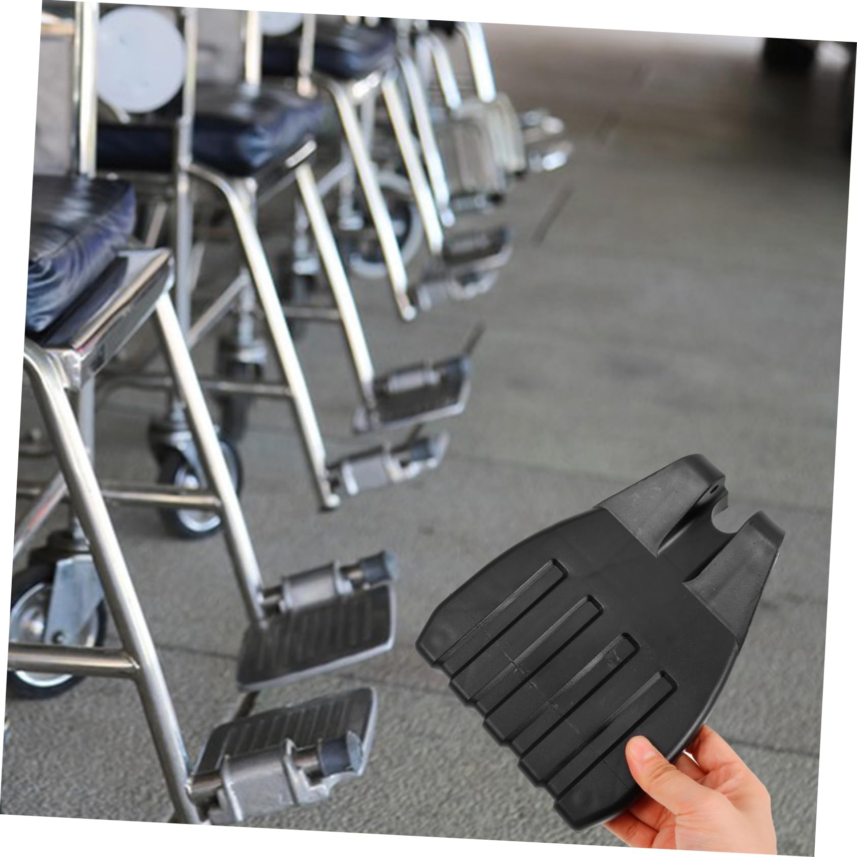 FRCOLOR 8 Piezas De Repuesto Para Reposapiés De Silla De Ruedas Reposapiés Para Silla De Ruedas Almohadillas Para Las Para a De as Pedal Elevador Para a