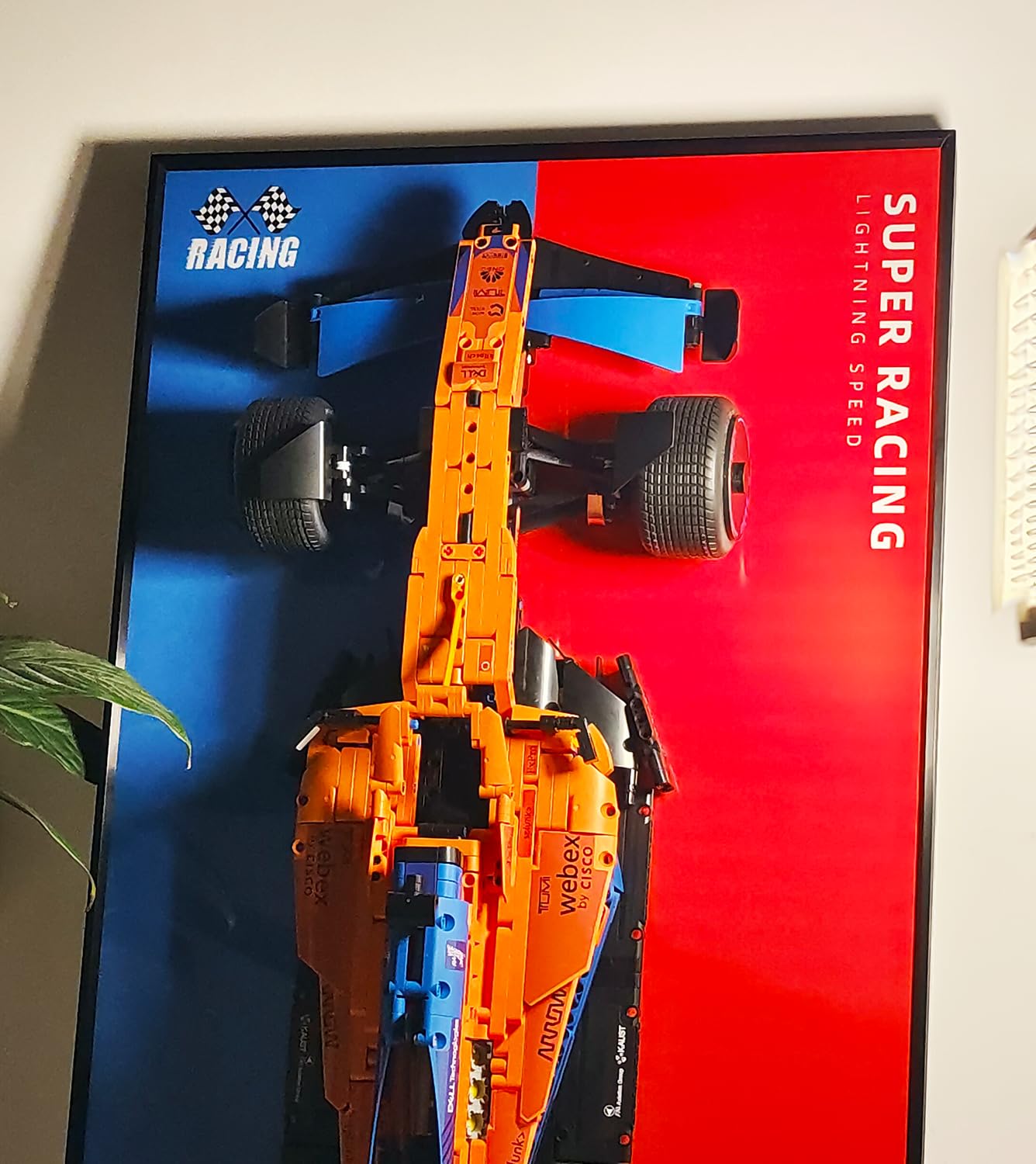 Amazon.com: ICUANUTY Display Wall Mount for Lego Technic McLaren