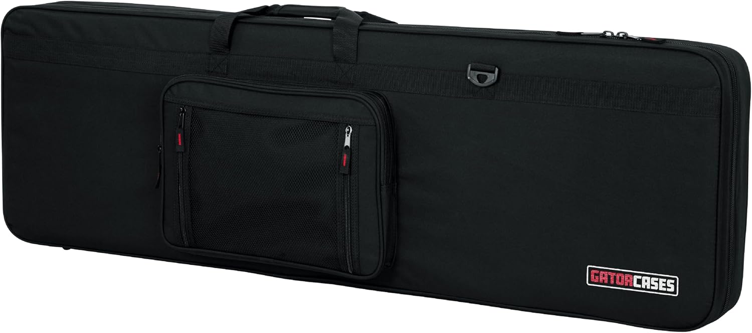 Gator Cases Lightweight Polyfoam Guitar Case For Double Cut Away Electric Guitars (GL-SG)
