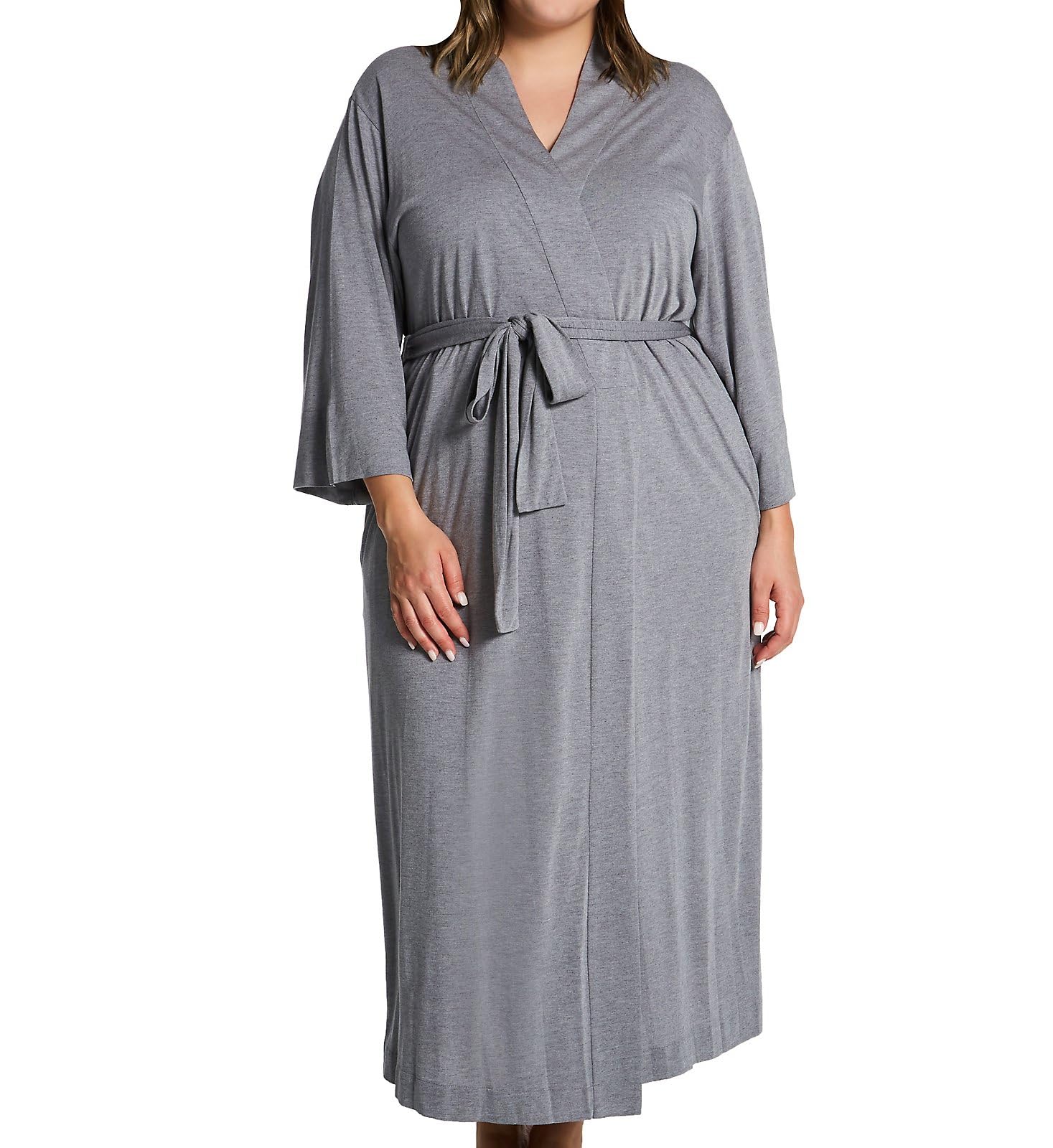 NatoriWomen's Plus Size Shangri-la Solid Knit Robe