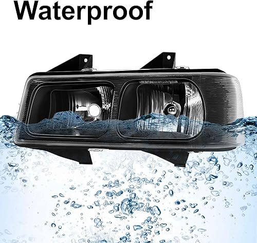 Miniatura 4 de Daume Conjunto de faros delanteros compatible con Chevy Express 2003-2020  GMC Savana 1500 2500 3500 lado del conductor y lado del pasajero