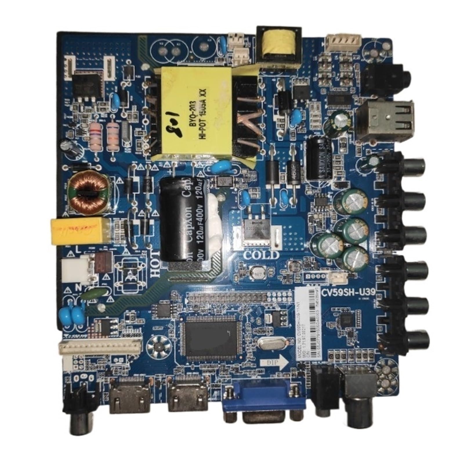 Zamiennik CV59SH-U39 CV59SH-U39-11-N1 LED TV Płyta Główna 75-85v 520ma Części Zamienne(1366x768)
