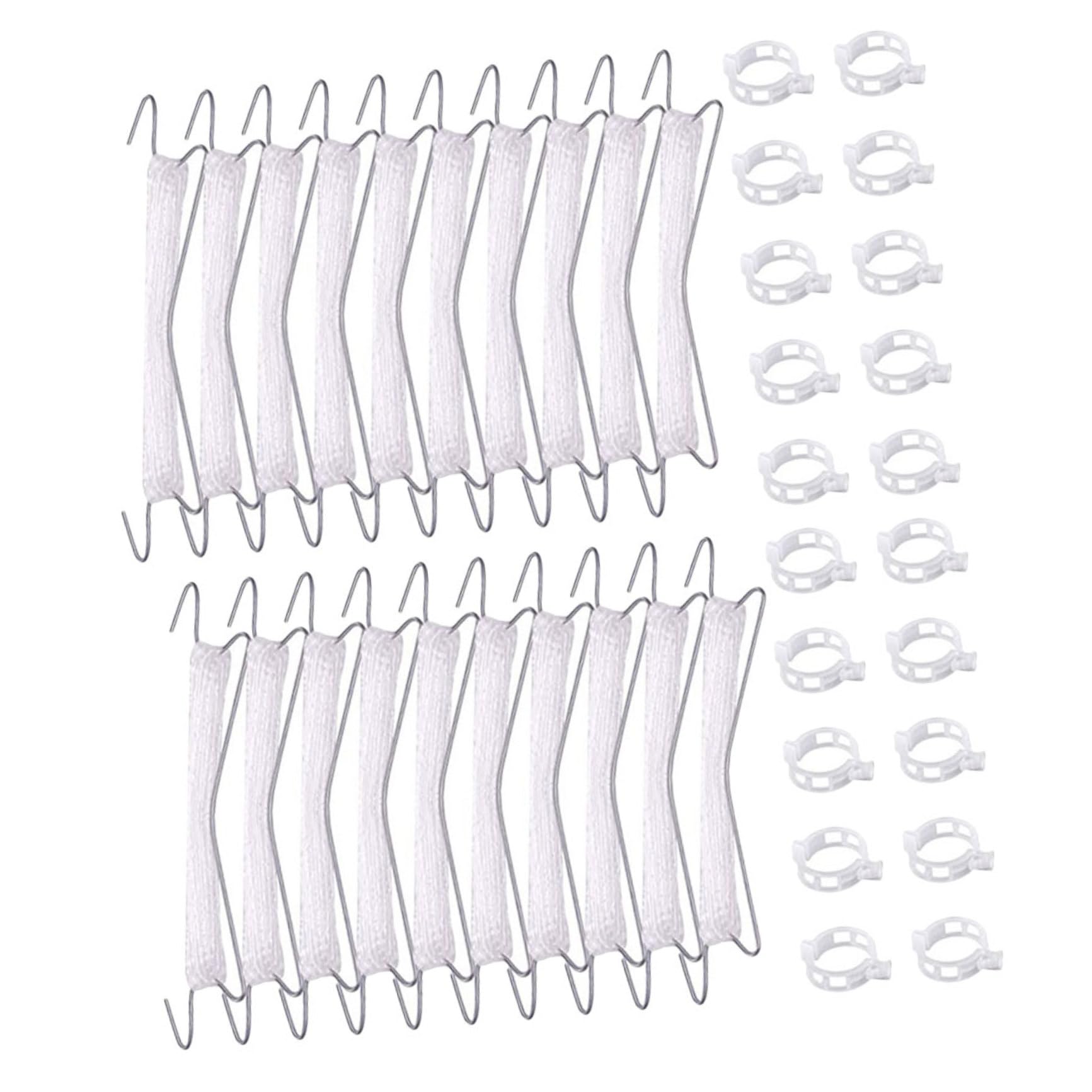 Kisangel 2sets Trellis Hooks per Pomodori e Piante Rampicanti da Ganci e Metri di Filo per Supporto Facile da Usare e Resistente Ottimizza La Crescita delle Piante Giardino