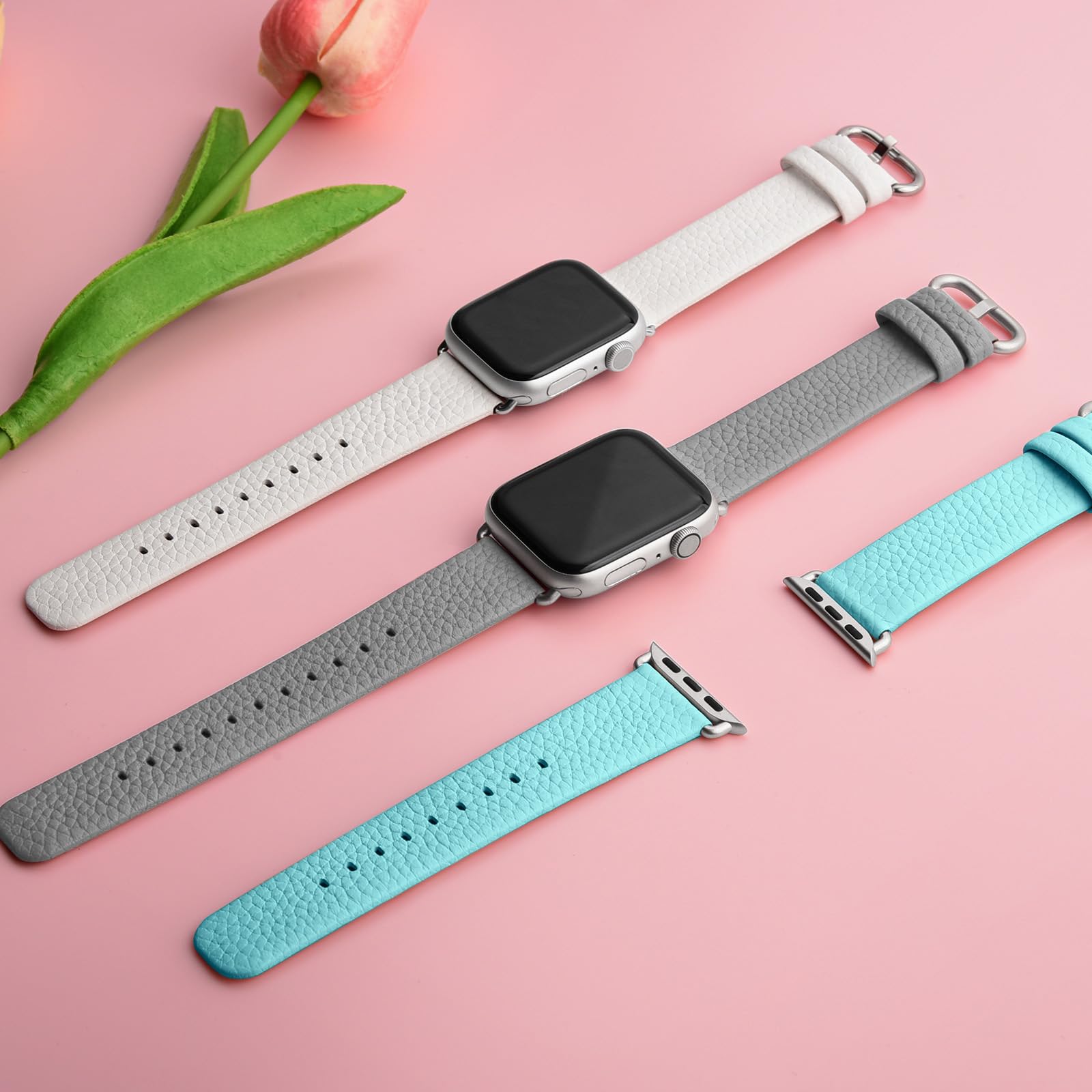 Amazon.co.jp: Fullmosa Litchi アップルウォッチ バンド レザー apple 