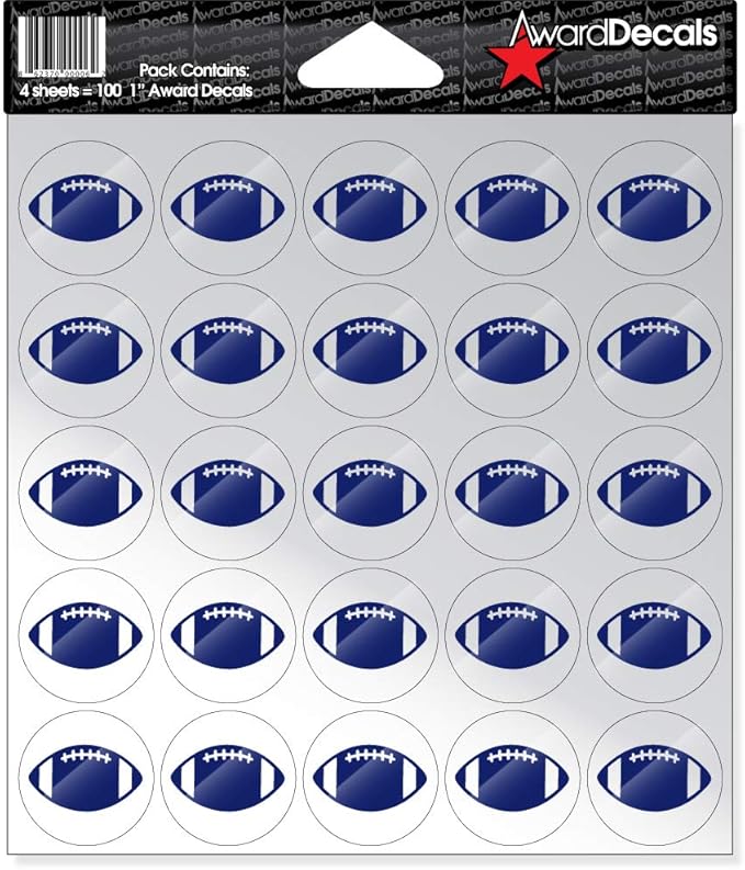 Award Decals Football Helmet Award Decals (100 Stickers