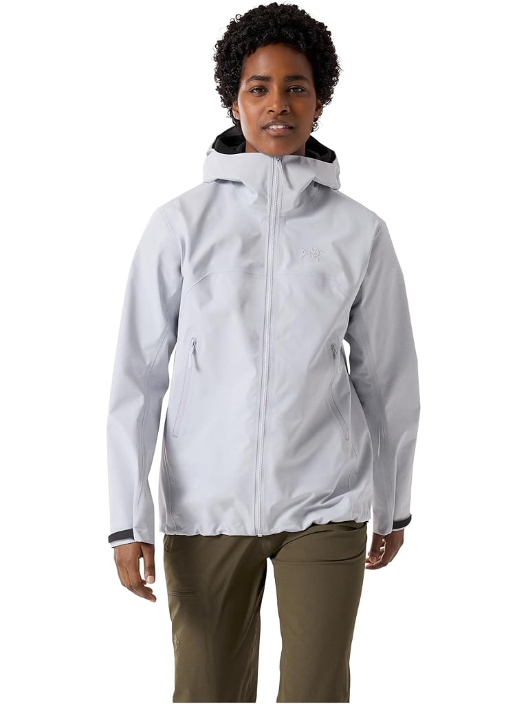 White Arc'teryx Beta Jacket