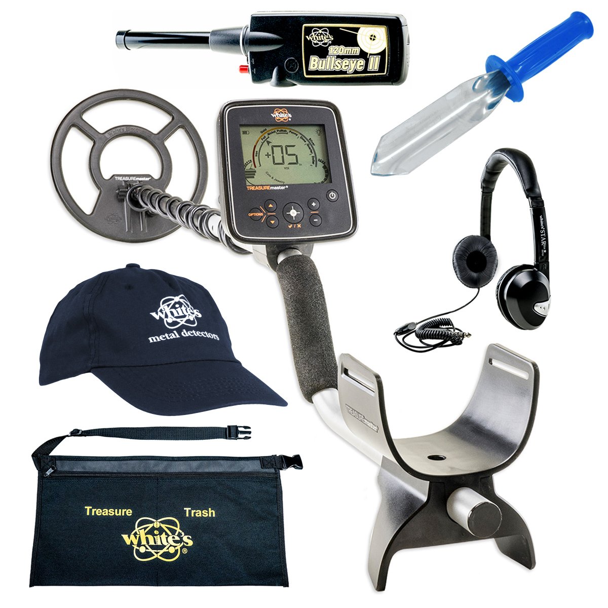 Whites Metal Detector Geared UP Bundle