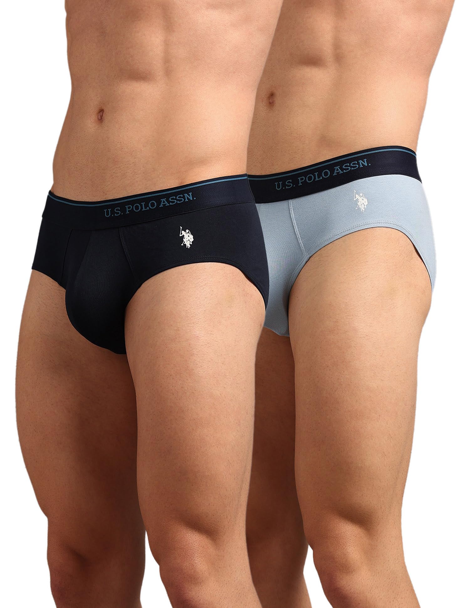 Men's OEB18 Cotton Stretch Breathable Underwear Briefs - Pack of 2-image-28